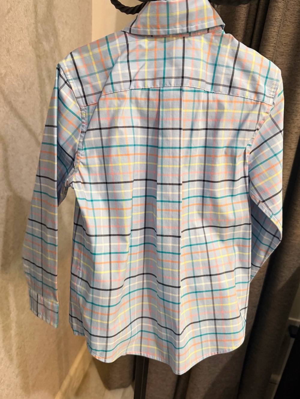 Vineyard Vines Pastel Plaid Button-Down Shirt size 4 - Picture 5 of 5